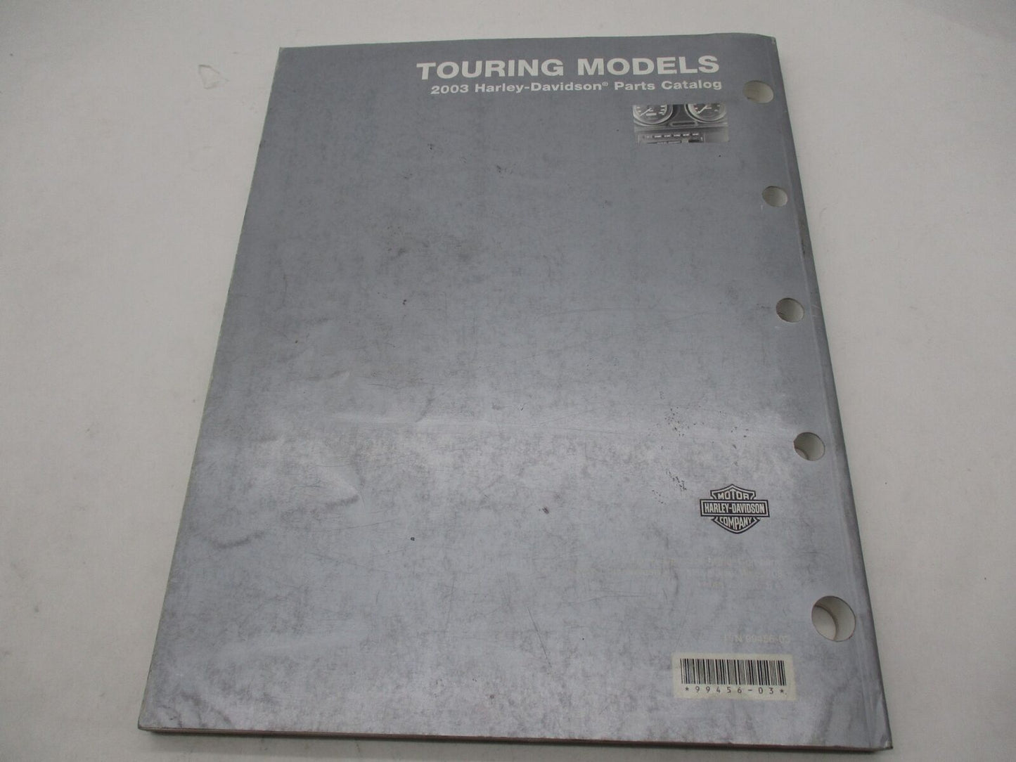 Harley Davidson Official Factory Genuine 2003 Touring Parts Catalog 99456-03