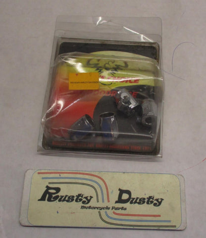 Set of (4) Biker's Choice 04-1024 Harley Davidson Econ-O-Fit Hose Clamps 1/4"