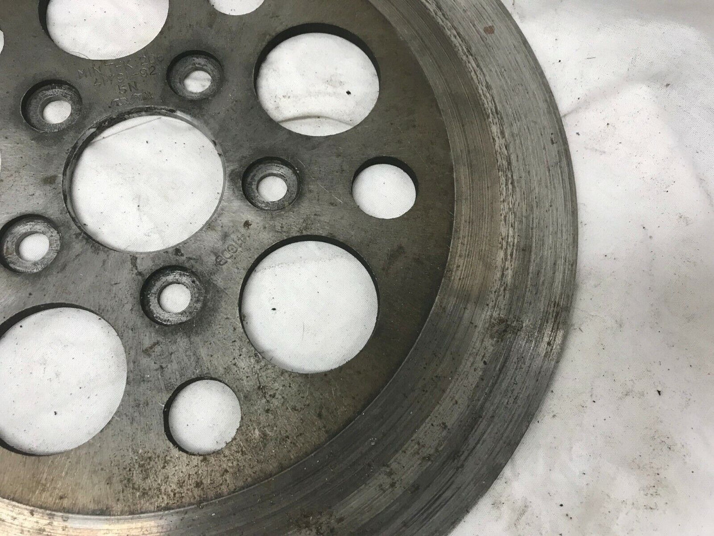 Harley Davidson 41791-92 Sunstar Rear Disc Brake Rotor Sportster *FREE SHIPPING*