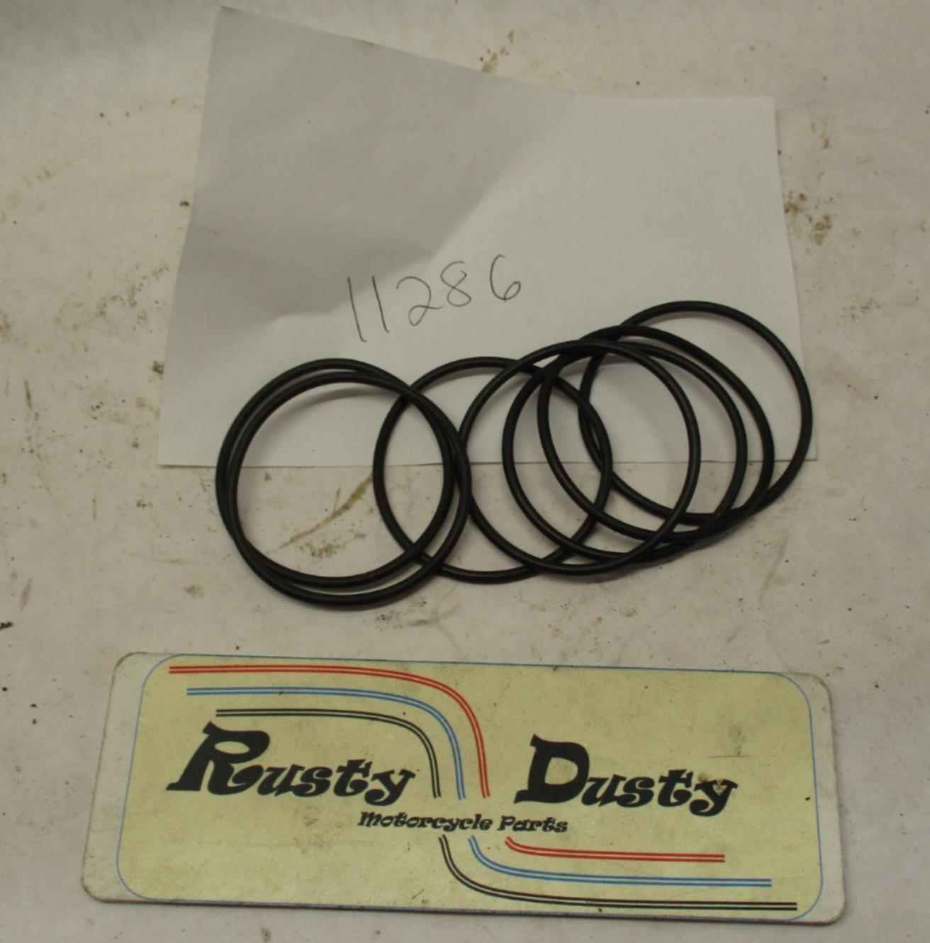 Lot of (7) Harley Davidson Outer Oil Pump O-Rings 11286
