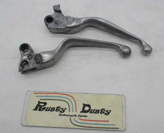 Harley Davidson Genuine OEM Stock Pair of Hand Control Levers Brake & Clutch