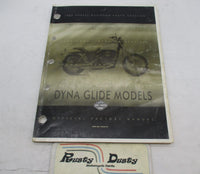 Harley Davidson Official Factory 1999 Dyna Glide Parts Catalog 99439-99