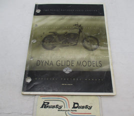 Harley Davidson Official Factory 1999 Dyna Glide Parts Catalog 99439-99