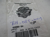 Harley Davidson Genuine NOS Seat Bolt Curved Washer 52096-34