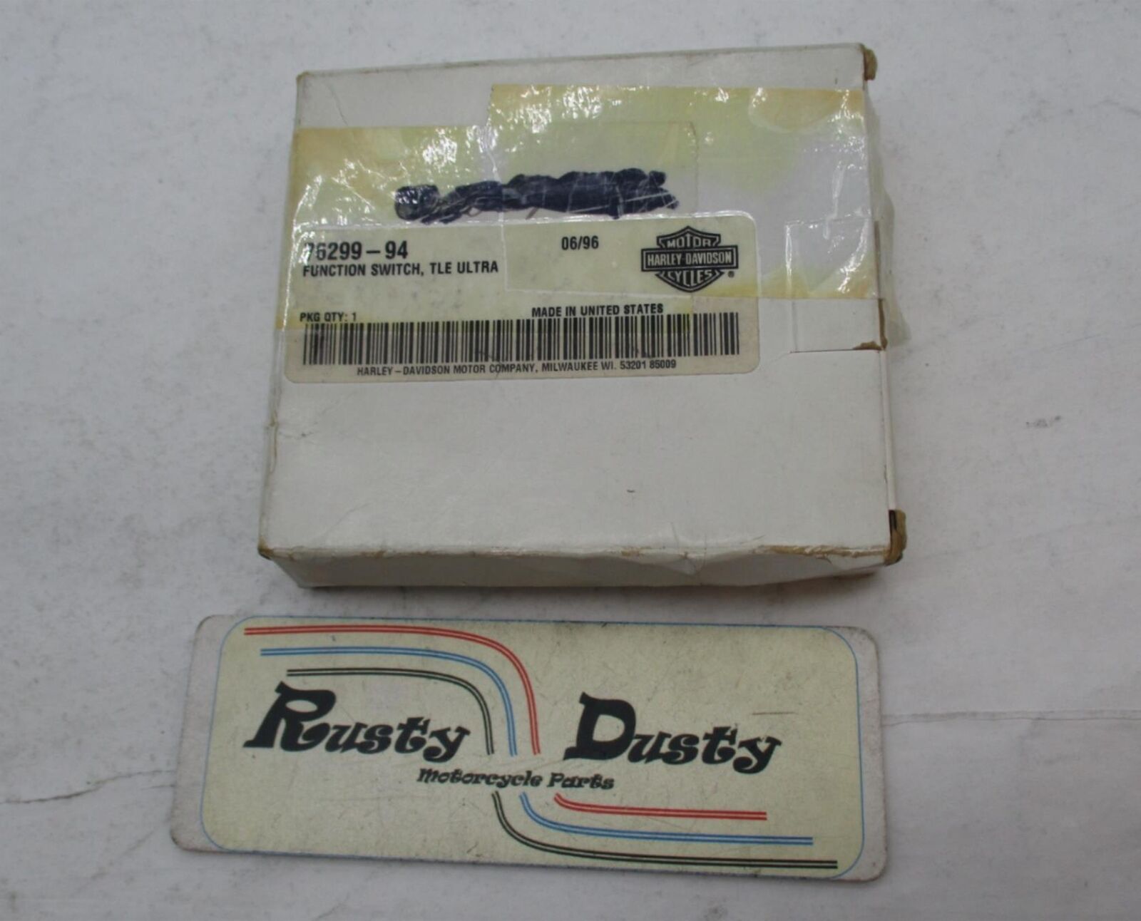 Harley Davidson Genuine NOS TLE Ultra Function Swtich Side Car 76299-9 ...