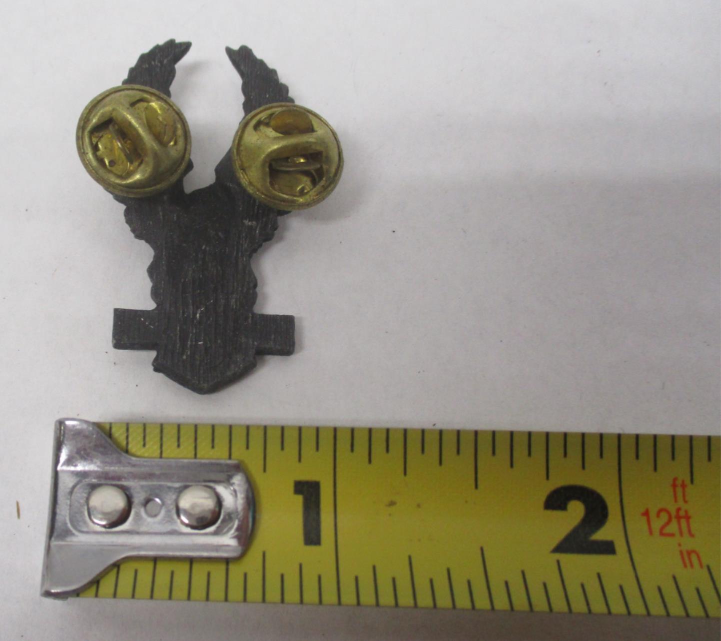 Honda Motorcycle Bike Chopper Cruiser Rider Vest Jacket Metal Eagle Silver Pin