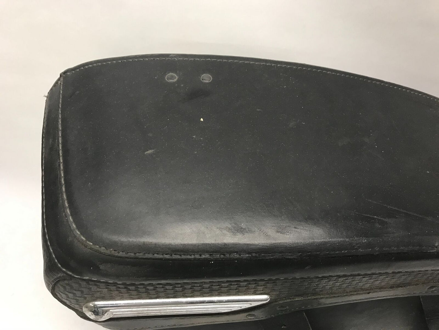 Harley 07395 Left Side Hand Leather OEM Luggage Saddle Bag