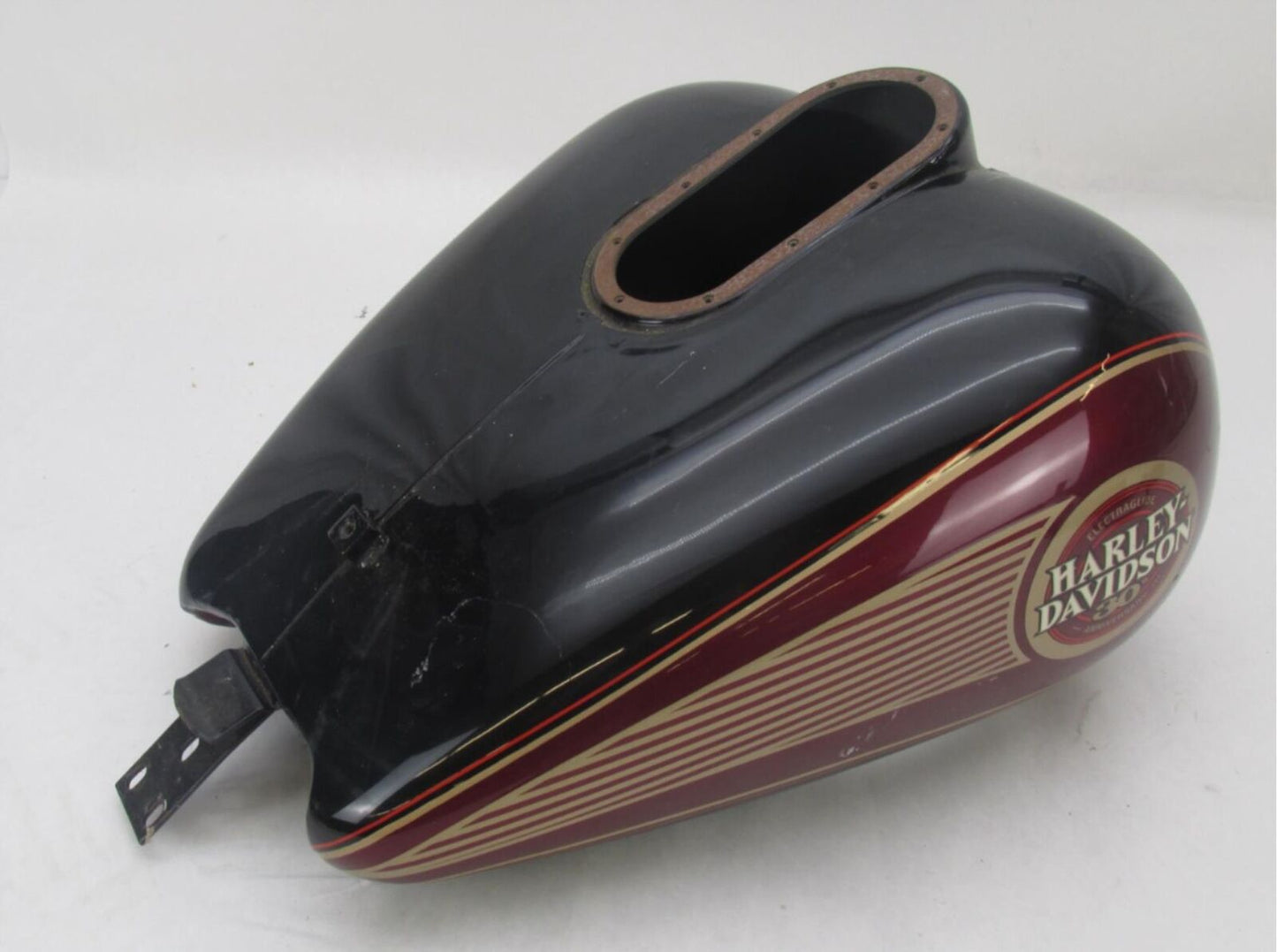 Harley 30th Anniversary 1995 FLHTCU Black Burgundy Electra Glide Gas Fuel Tank