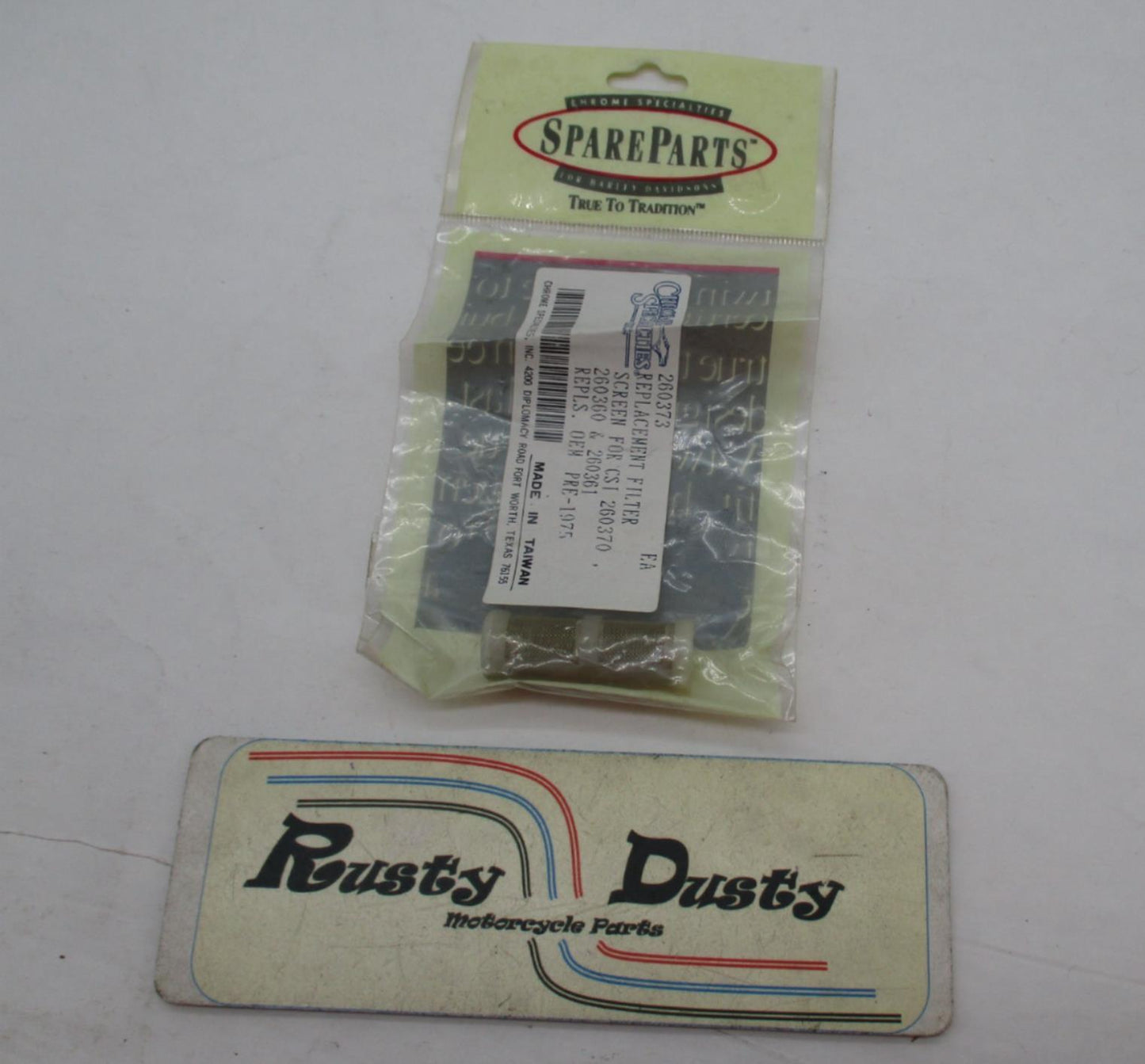 Harley Davidson Spare Parts Filter Screen Replacement 260373
