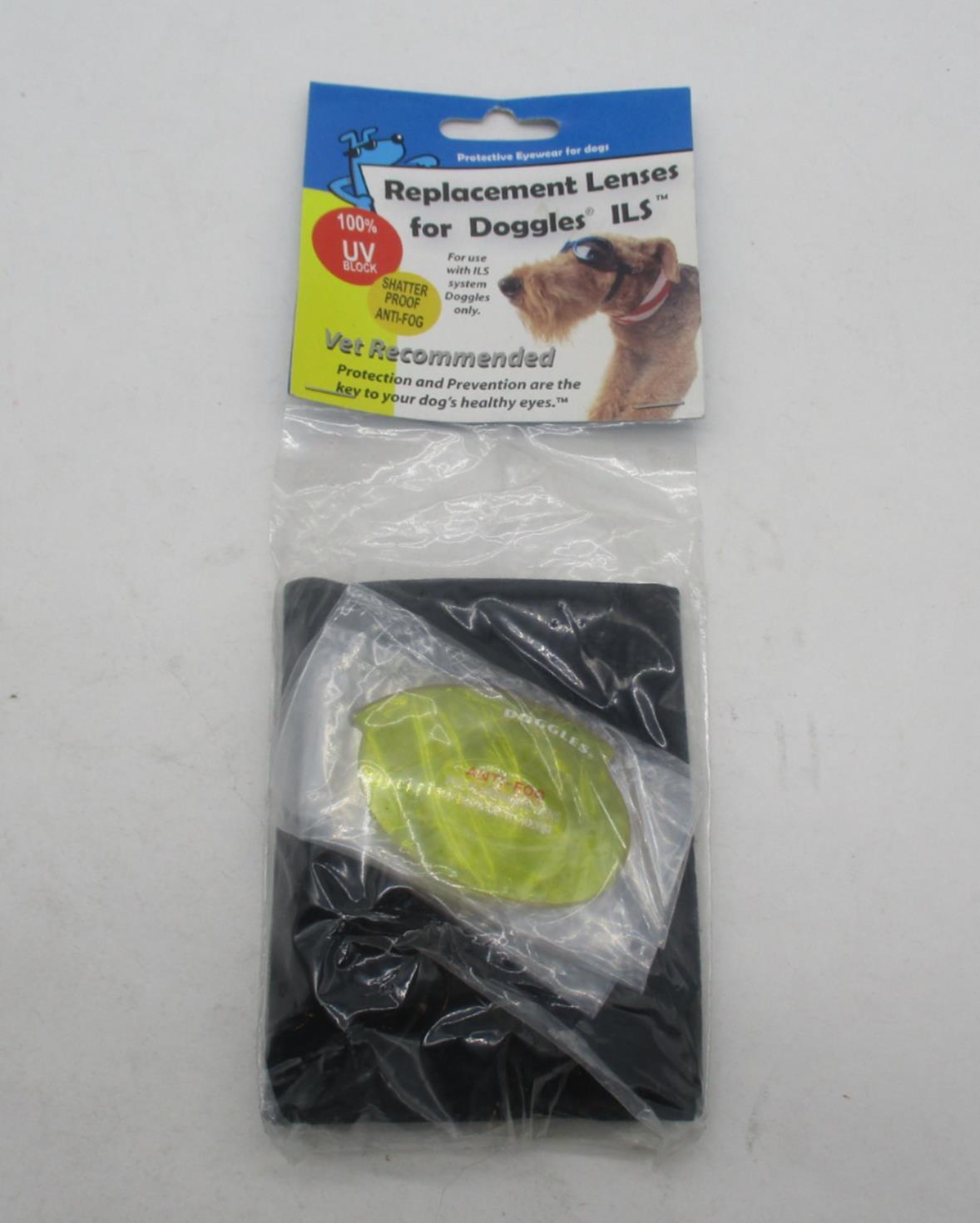 Replacement Lenses for Dog Goggles ILS Doggles Yellow Small SM DLSM03