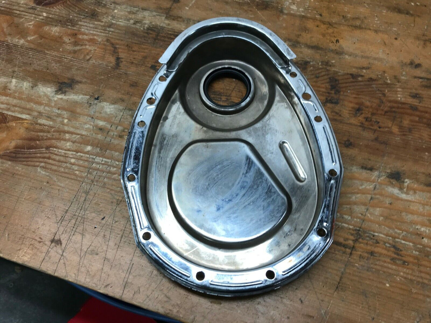 Chevy 350 small block timing chain cover nice condition