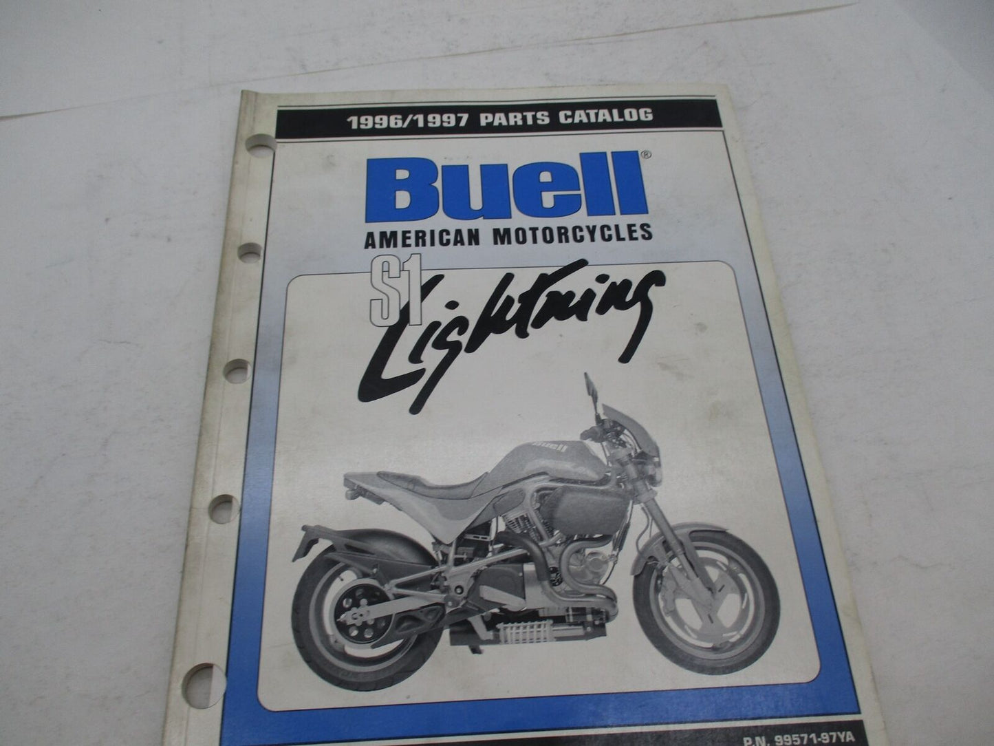 Harley Buell Official Facotry 1996/1997 S1 Lightning Parts Catalog 99571-97YA