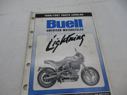 Harley Buell Official Facotry 1996/1997 S1 Lightning Parts Catalog 99571-97YA