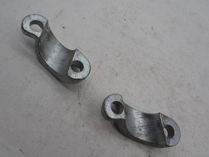 Lot of 2 Harley Davidson Same Side Handlebar Riser Clamps Straps Touring Models