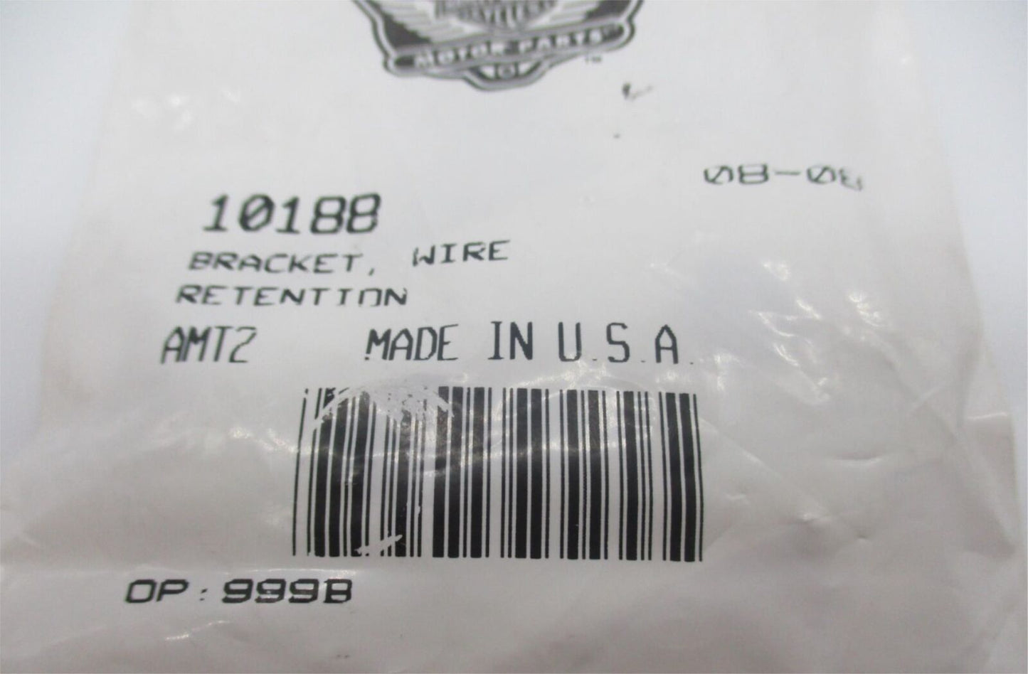 Harley-Davidson Genuine NOS Wire Retention Bracket 10188