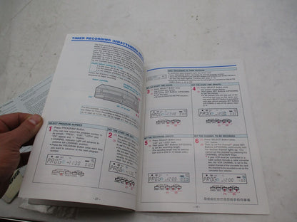 Slyvania VHS Recorder VC8920AT01 Operating Instructions Book Maual