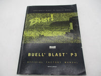 Harley Buell Official Factory 2000 Blast P3 Service Manual 99492-00Y