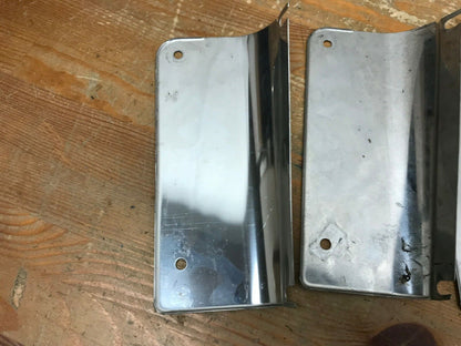 Lot of 3 Harley Chrome Fork Right side Covers 1986+ 67890-91A Fatboy Softail