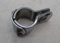 Harley Davidson Highway Hi-Way Foot Peg Rest Chrome Clamp