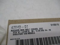 Lot of 4 Harley Davidson Genuine NOS Rocker Box Bolt Covers 43943-01