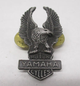 Yamaha Motorcycle Bike Chopper Cruiser Rider Vest Jacket Metal Eagle Silver Pin