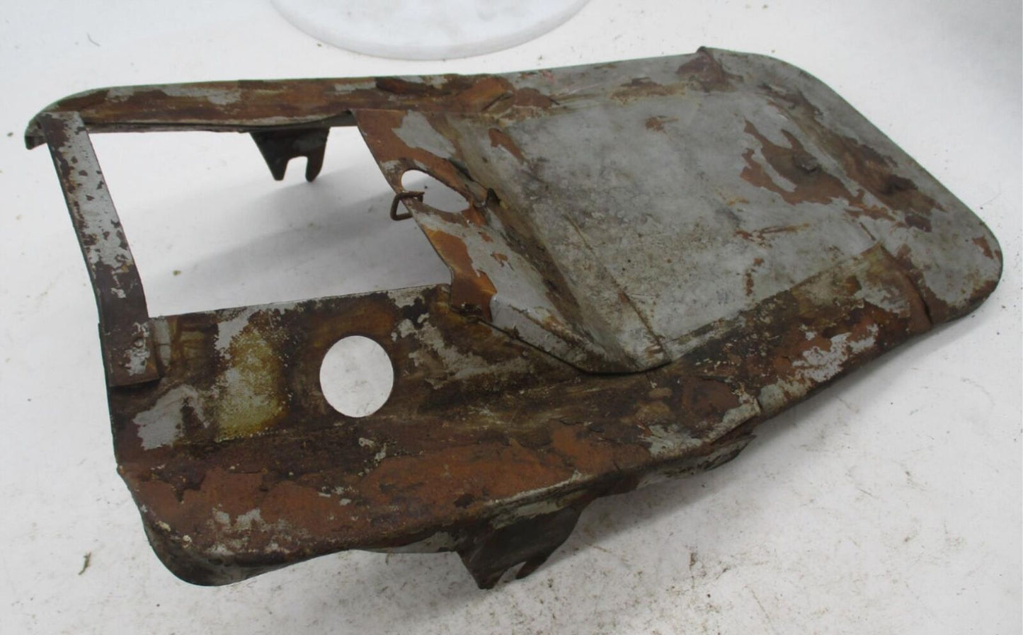 Vintage Enduro Motorcycle AHRMA Seat Pan Air Cleaner Cover Dirt Bike