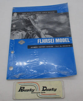 Harley Davidson Official Factory 2002 FLHRSEI Model Parts Catalog Book 99428-02