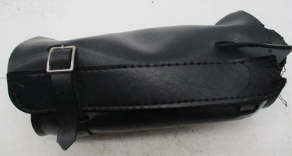Universal Motorcycle Harley Pleather Fake Leather Fork Tool Bag Pouch 11"x5"