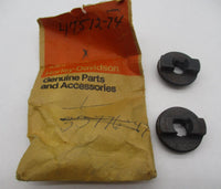 Lot of 2 Harley Davidson Genuine NOS Pivot Bolt Nuts 47512-74