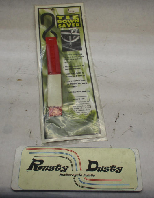 Cycle Express Motorcycle Tie Down Saver Red with Red sleeve