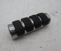 Harley Davidson Chrome Single Round ISO Isolator Foot Peg