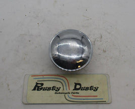 Harley Davidson Chrome Smooth Top Fuel Gas Tank Cap Cover