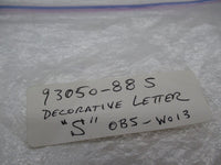 Lot of 16 Harley Davidson Genuine NOS Decorative Letter S 93050-88S