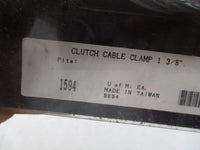 Kuryakyn NOS Chrome Clutch Cable Clamp 1-3/8" 1594