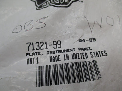 Harley Davidson Genuine NOS Instrument Panel Plate Bracket 71321-99