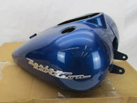 Harley Genuine NOS Rich Sunglo Blue 2005 Touring FLHRS Gas Tank 61379-05BPV