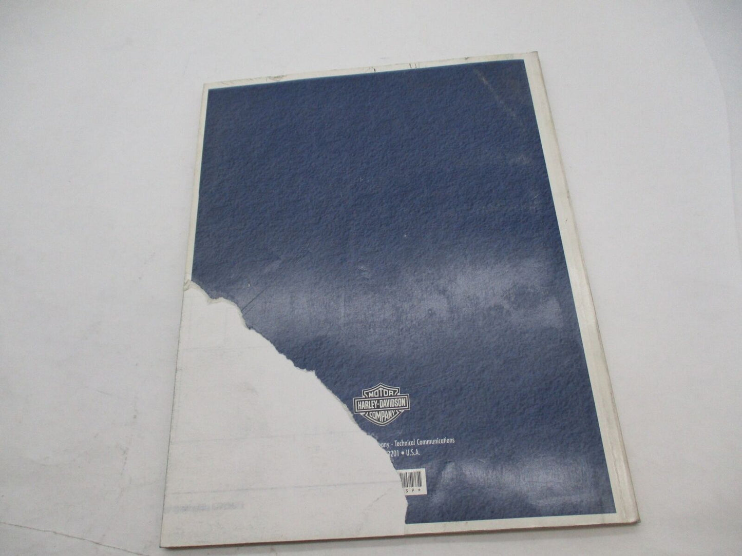 Harley Davidson Official 1998 Police Service Manual Supplement 99483-98SP