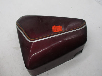 Pair of Maroon 1984 Motorcycle Side Covers Unknown Model?