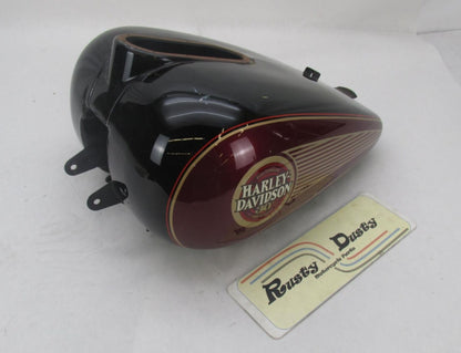 Harley 30th Anniversary 1995 FLHTCU Black Burgundy Electra Glide Gas Fuel Tank