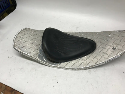 Harley Davidson SOLO Seat pan Diamond Plate chopper bobber Jesse James Style