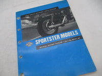 Harley Davidson Official Factory 2002 Sportster Parts Catalog 99451-02