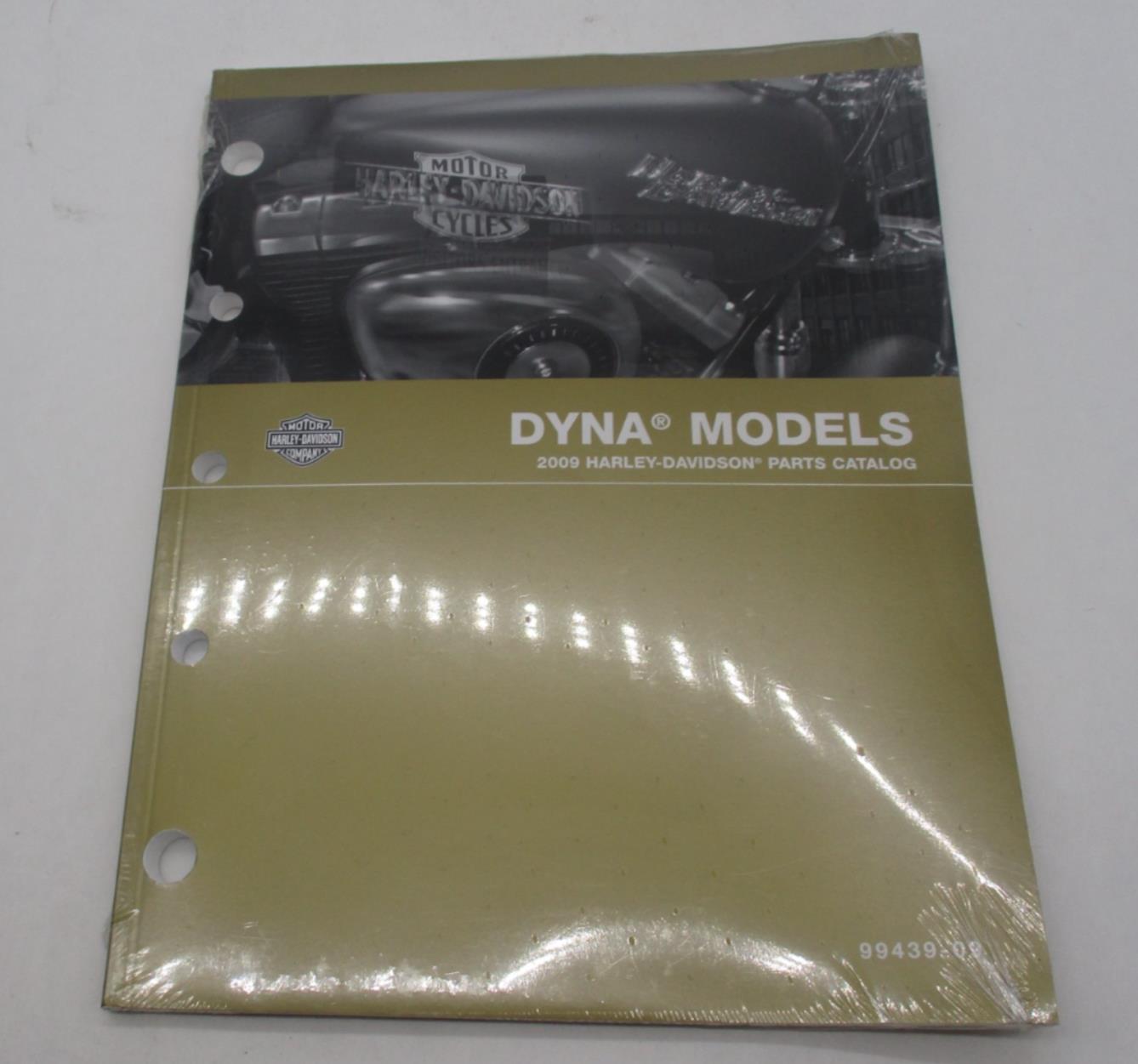 Harley Davidson Offical Factory 2009 Dyna Models Parts Catalog 99439-09