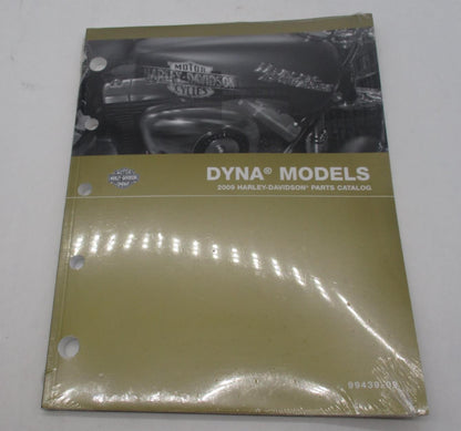 Harley Davidson Offical Factory 2009 Dyna Models Parts Catalog 99439-09