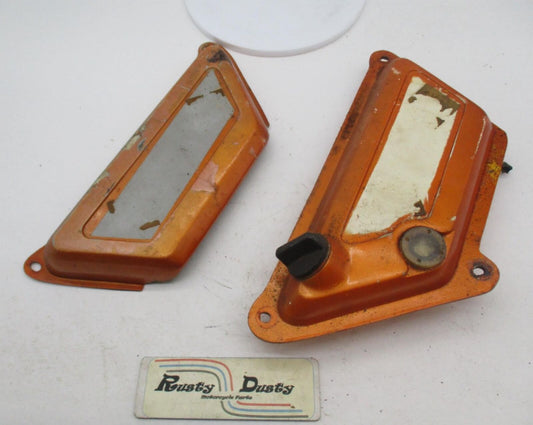Montesa King Scorpion 250 Orange Side Cover and Oil Tank