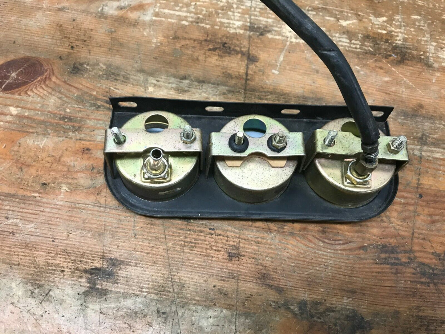 Summit Racing Gauge Dash Cluster Oil Pressure Amps Water Temperature 44278