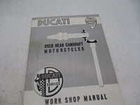 Ducati Overhead Camshaft Motorcycles Workshop Manual Book 10-00830