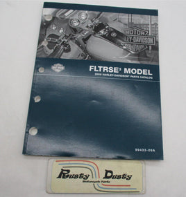 Harley Davidson Official Factory 2009 Touring FLTRSE Parts Catalog 99433-09A