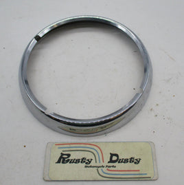 Vintage Motorcycle Chrome 7" Headlight Retaining Trim Bezel Ring