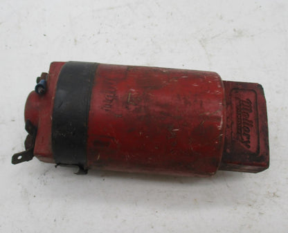 Vintage Motorcycle Chopper Mallory Voltmaster Molded Fleet Coil