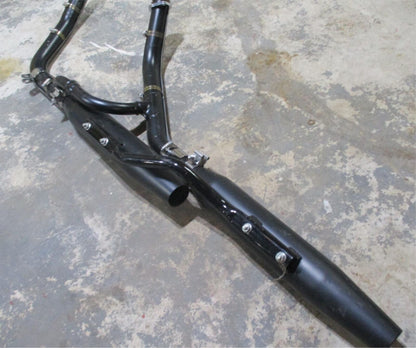 Harley Davidson FXS Blackline Softail Stock Black Exhaust System 65953-01 #2